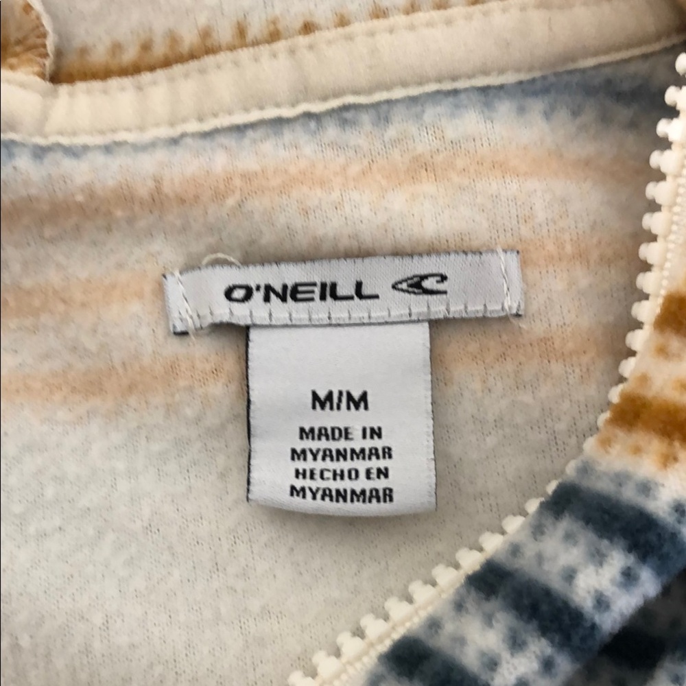 O'Neill Multicolor Zip-Up Jacket like new